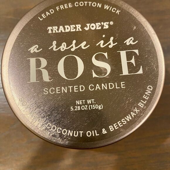 Trader Joe’s Rose Oil Moisturizer & Rose Scented Candle NEW Fast Shipping - Picture 5 of 9